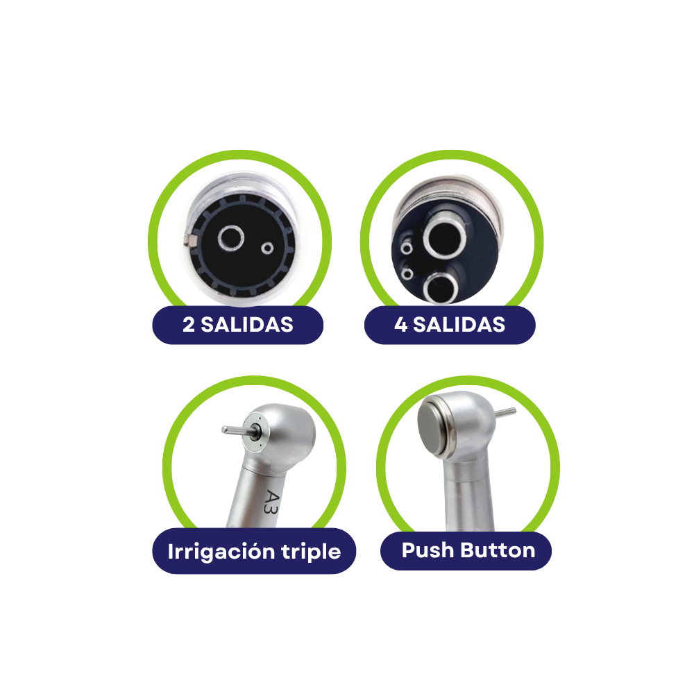 Pieza de Mano de Alta Velocidad A3