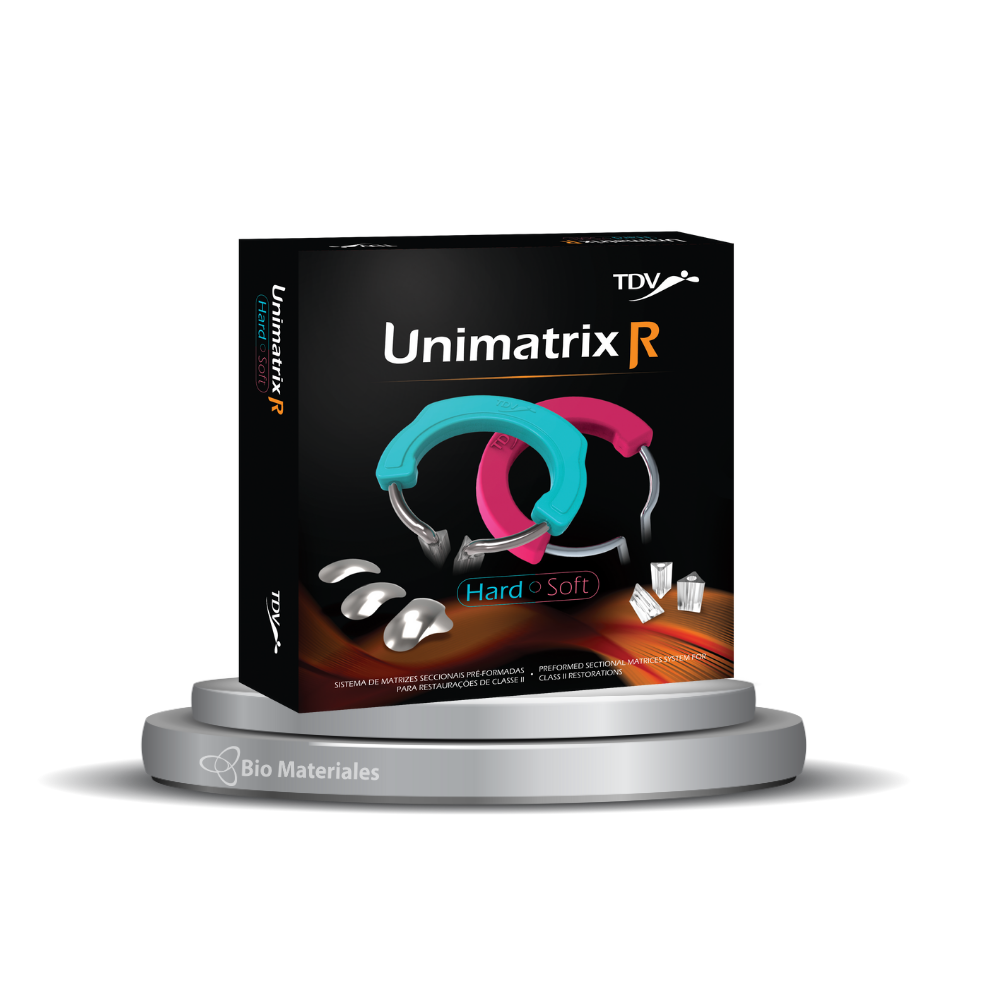 Sistema de matrices seccionales para restauraciones Clase II